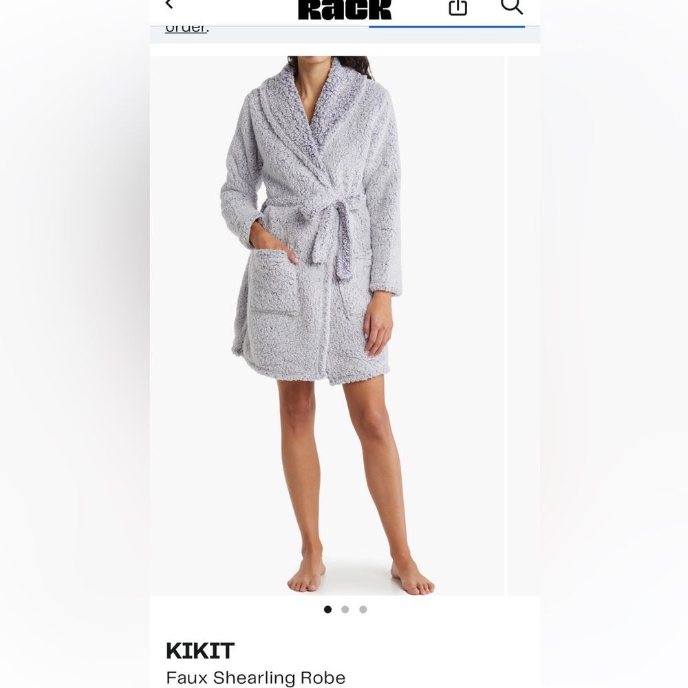 Cozy Faux Shearling Robe